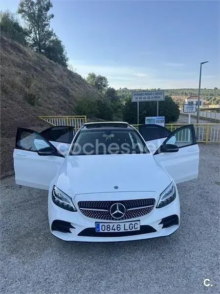 Usado Mercedes C200 184 CV (135 kW) 2020 Blanco Berlina