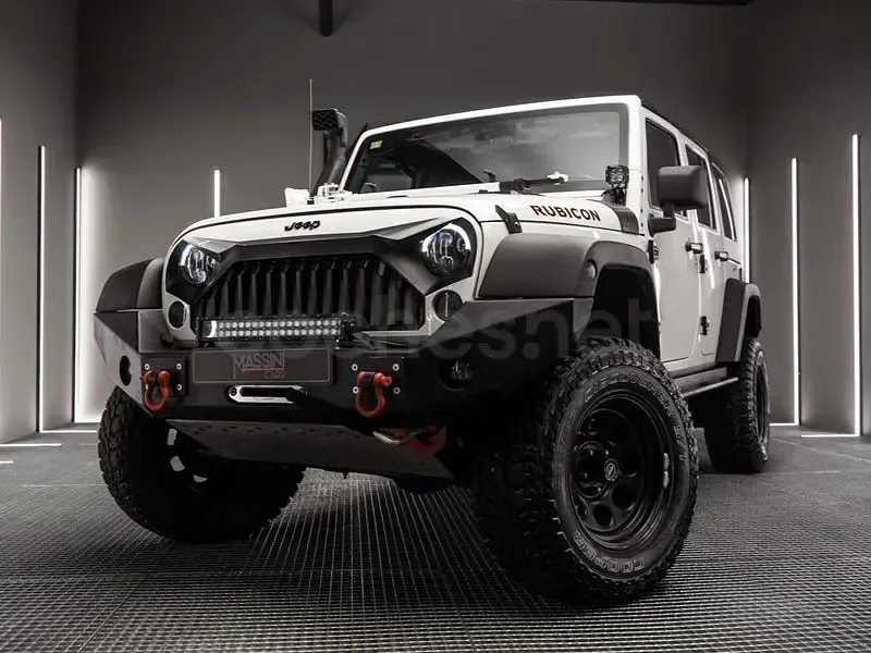 Usado Jeep Wrangler Unlimited Sport 177 CV (130 kW) 2008 Blanco SUV