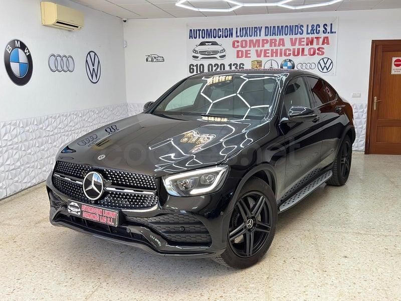 Usado Mercedes GLC300e 258 CV (189 kW) 2020 Negro Coupe