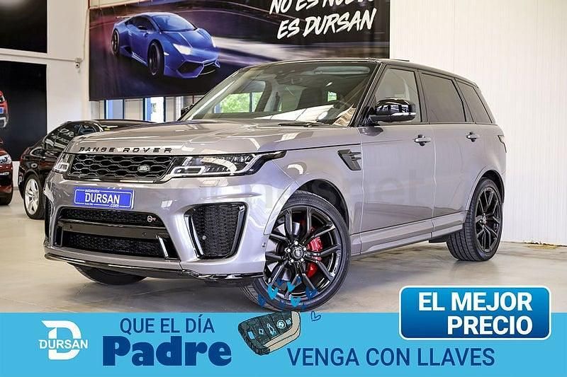 Usado Land Rover Range Rover Sport SVR 575 CV (422 kW) 2021 Gris / plata SUV