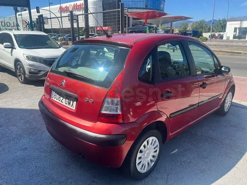 Usado Citroën C3 Furio 75 CV (55 kW) 2009 Granate Berlina