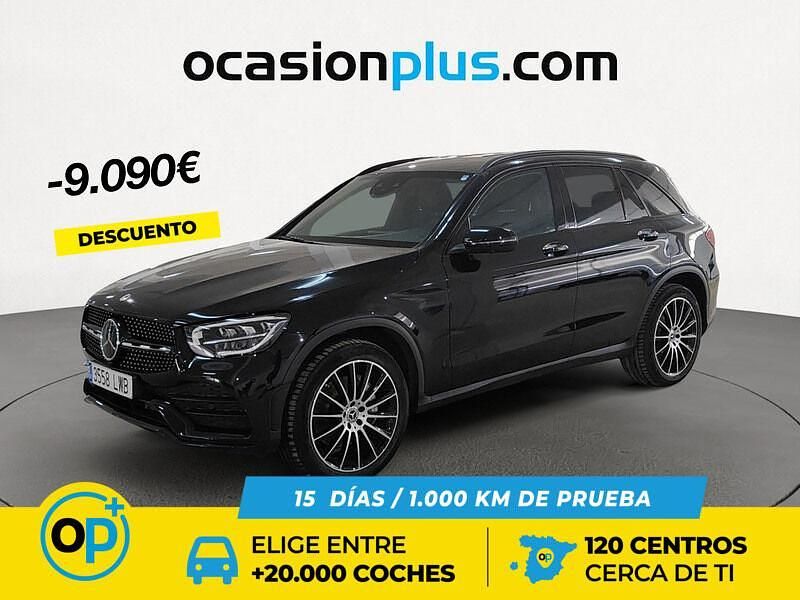 Negro Usado 2022 Mercedes GLC300 SUV | 44.990 € (Buen precio) - Imagen 1/4