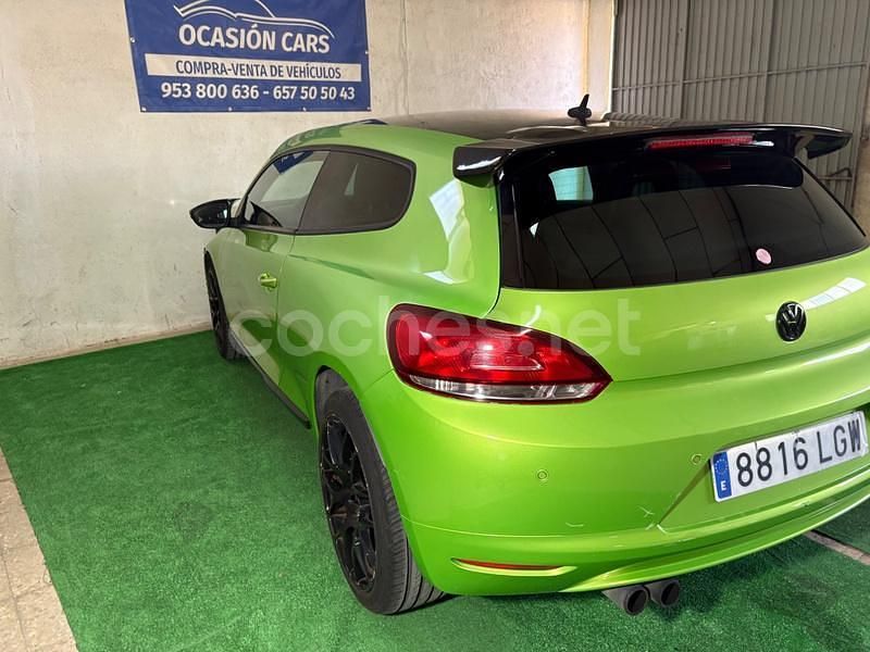 Usado VW Scirocco 200 CV (147 kW) 2009 Verde Coupe