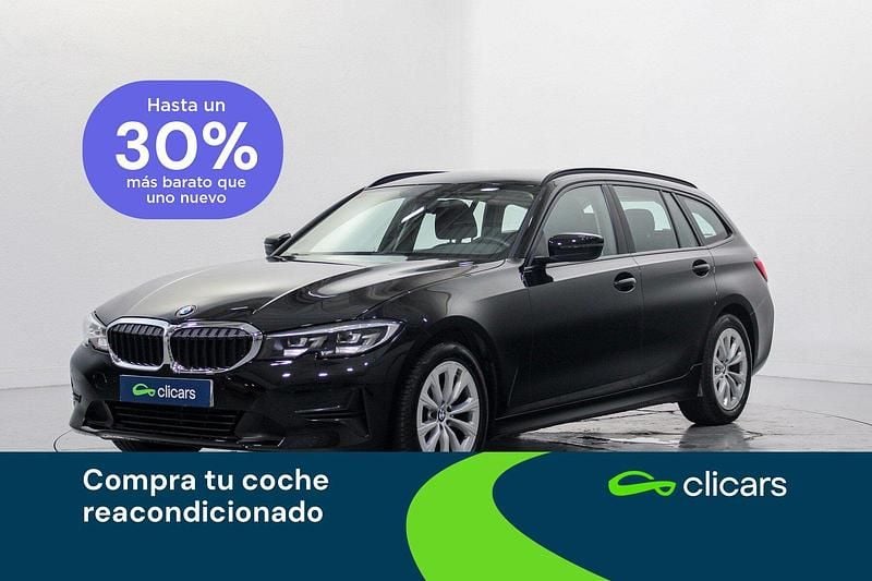 Negro Usado 2021 BMW 318 Familiar | 20.990 € (Super precio) - Imagen 1/4
