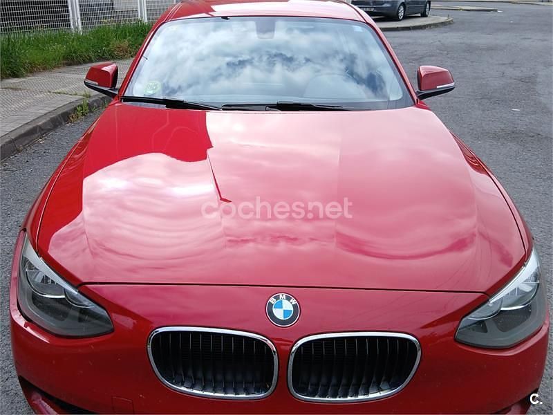 Brugt BMW 116 Efficient Dynamics 116 HK (85 kW) 2012 Rød Hatchback