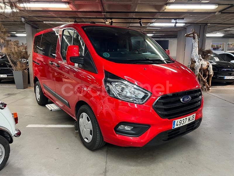 Rojo Usado 2023 Ford Transit Custom Nugget Monovolumen | 37.995 € (Precio justo) - Imagen 1/4