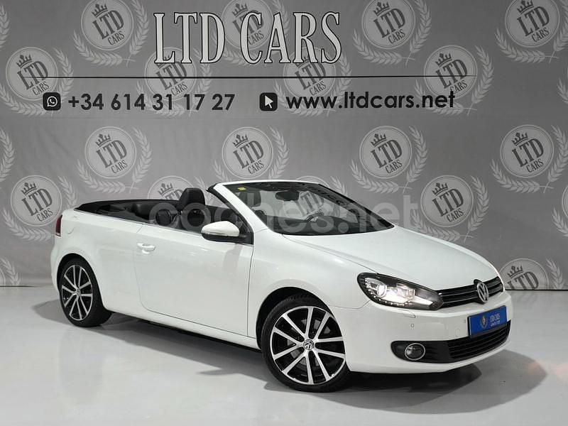 Blanco Usado 2011 VW Golf Cabriolet Descapotable | 14.490 € (Un poco caro) - Imagen 1/4