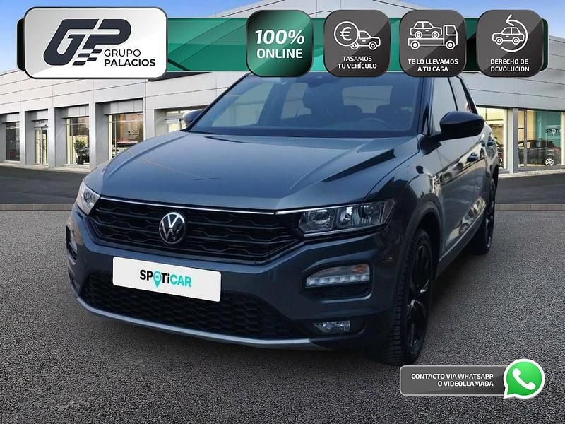 Gris Usado 2021 VW T-Roc Advance SUV | 19.545 € (Precio justo) - Imagen 1/1