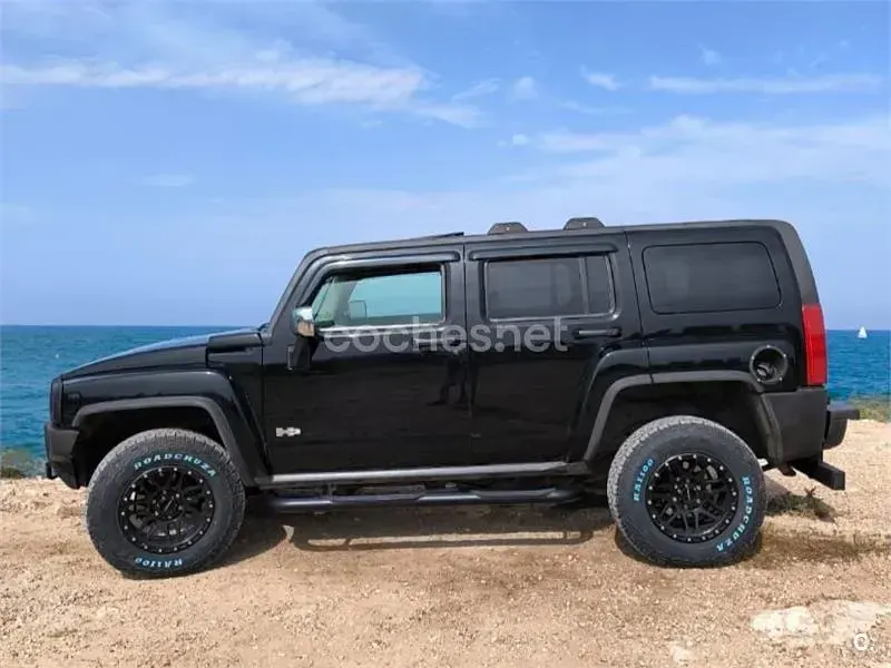 Usado Hummer H3 245 CV (180 kW) 2007 Negro SUV