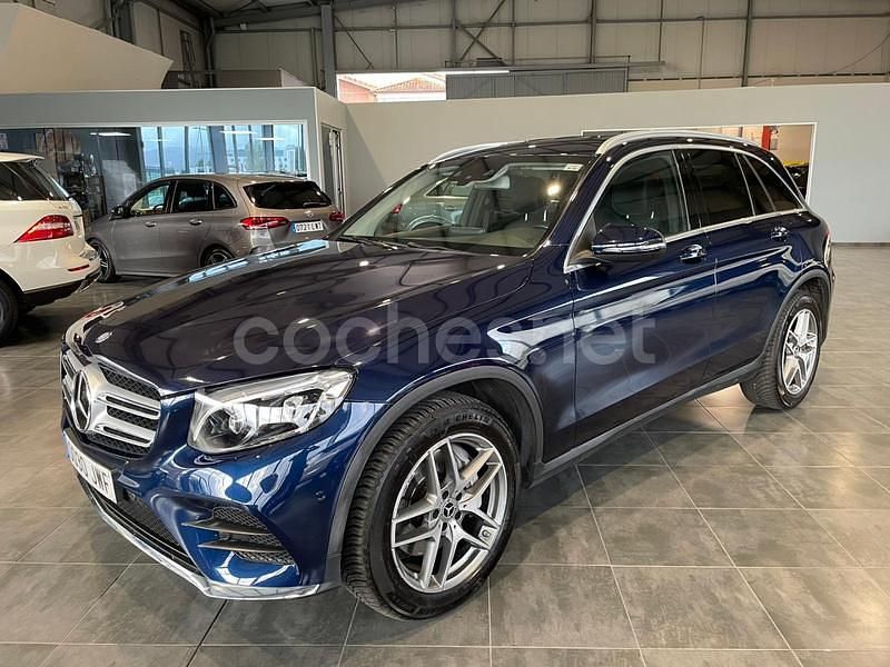 Azul Usado 2017 Mercedes GLC250 SUV | 23.500 € (Buen precio) - Imagen 1/4