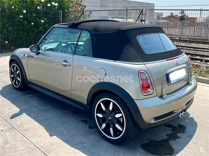 Beige Usado 2007 Mini Cooper S Cabriolet Descapotable | 13.995 € (Un poco caro) - Imagen 1/4