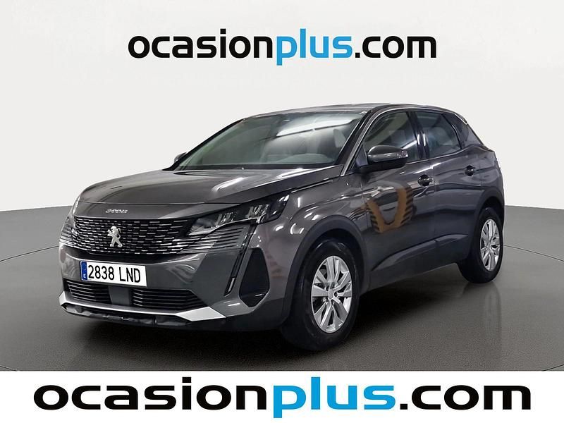 Usado Peugeot 3008 Active 131 CV (96 kW) 2021 Gris plata SUV