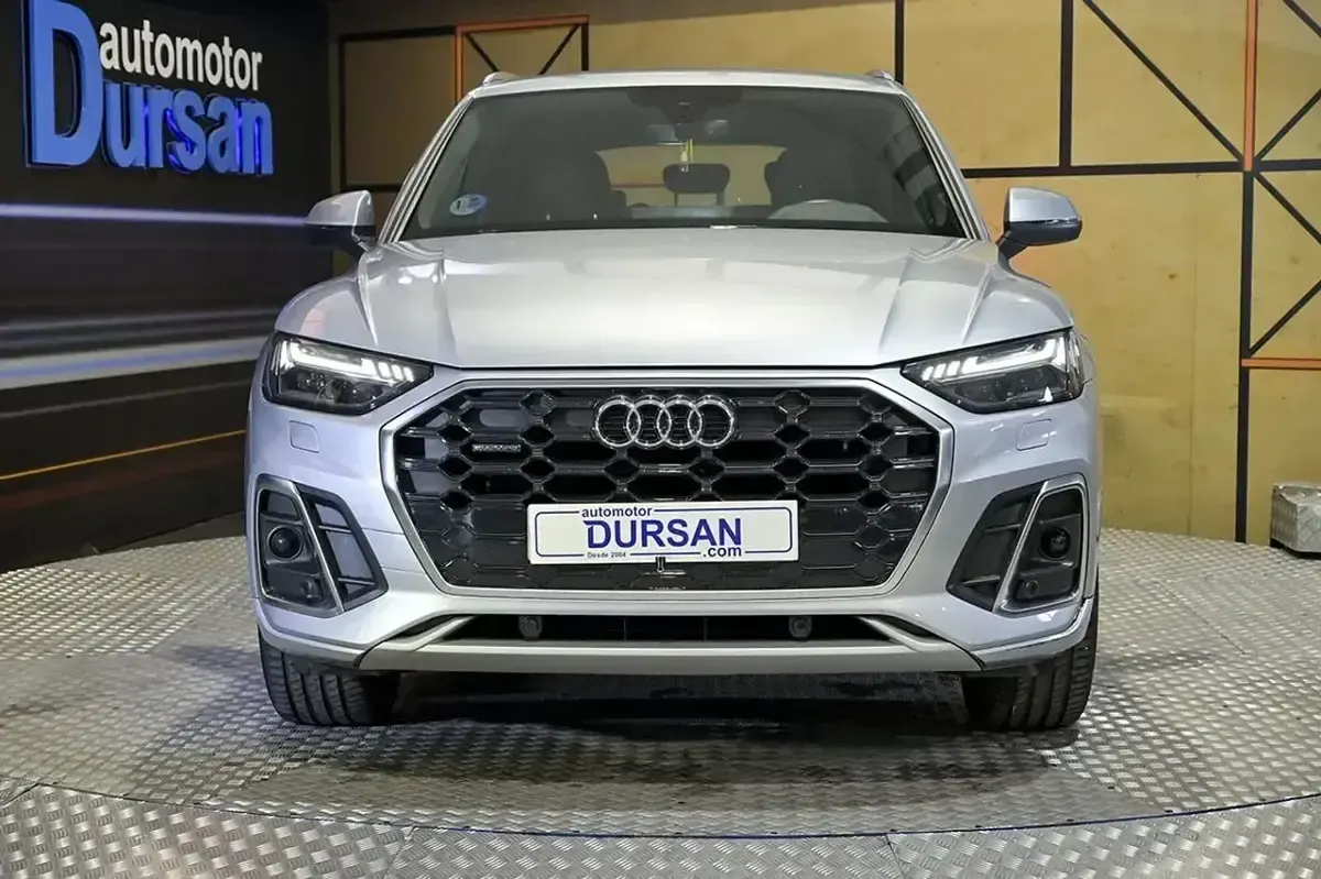 Usado Audi Q5 S-Line 204 CV (150 kW) 2022 Gris / plata SUV