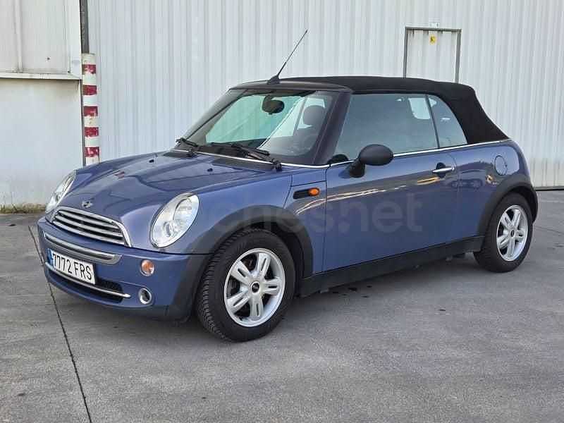 Usado Mini One Cabriolet 90 CV (66 kW) 2007 Azul Descapotable
