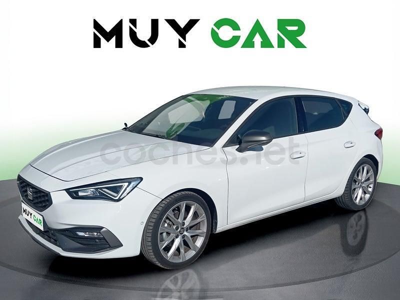 Usado Seat Leon FR 150 CV (110 kW) 2024 Blanco Berlina