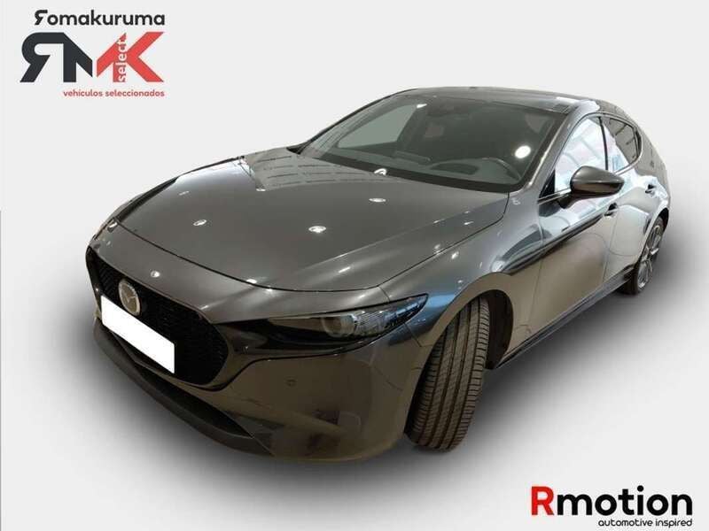 Gris Usado 2021 Mazda 3 Utilitario | 20.900 € (Precio justo) - Imagen 1/4