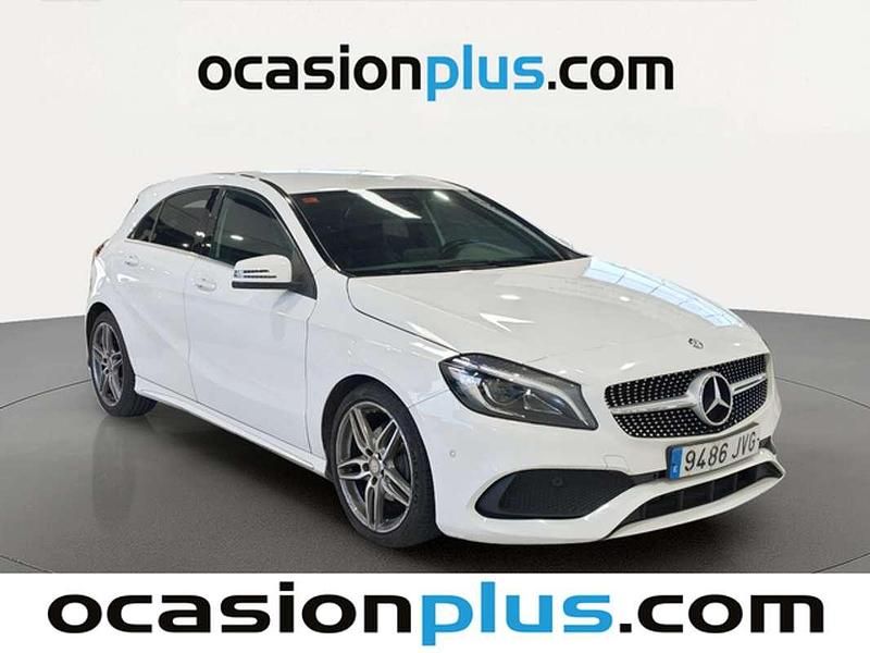 Usado Mercedes A200 AMG line 136 CV (100 kW) 2016 Blanco Utilitario