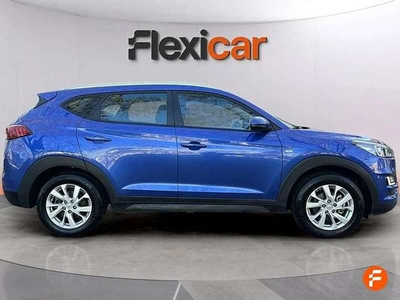 Usado Hyundai Tucson N Line 136 CV (100 kW) 2020 Azul SUV
