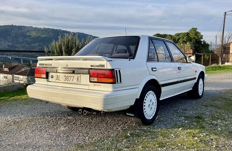 Usado Nissan Bluebird 135 CV (99 kW) 1987 Blanco Berlina