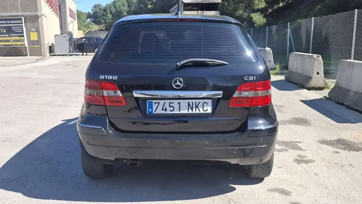 Brugt Mercedes B180 109 HK (80 kW) 2011 Sort MPV