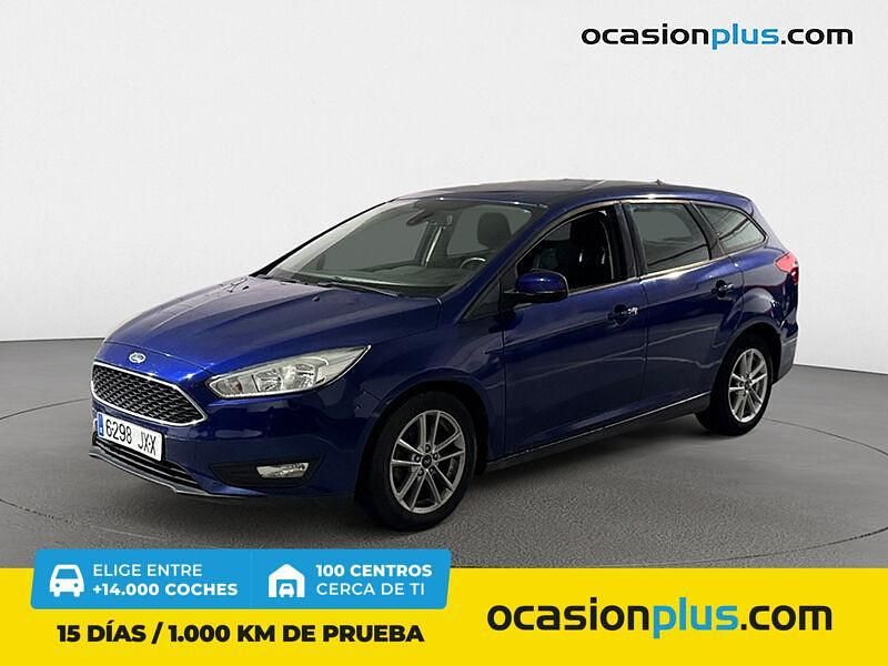 Azul Usado 2017 Ford Focus Business Edition Monovolumen | 11.250 € (Buen precio) - Imagen 1/4