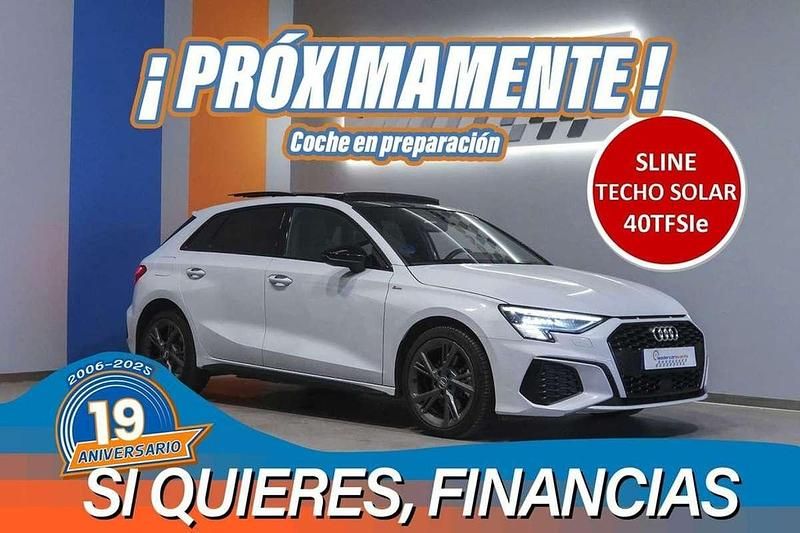 Blanco Usado 2021 Audi A3 Sportback S-Line Utilitario | 28.900 € - Imagen 1/3