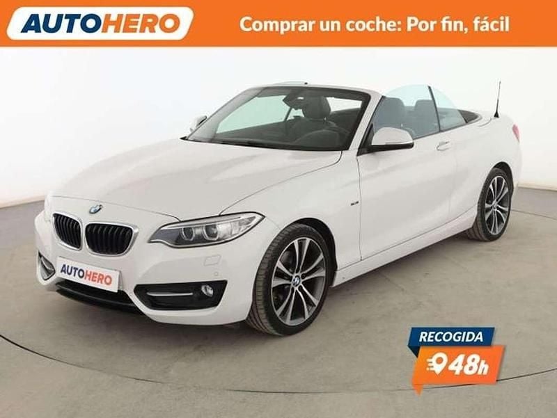 Usado BMW 220 Sport Line 190 CV (139 kW) 2017 Blanco Descapotable