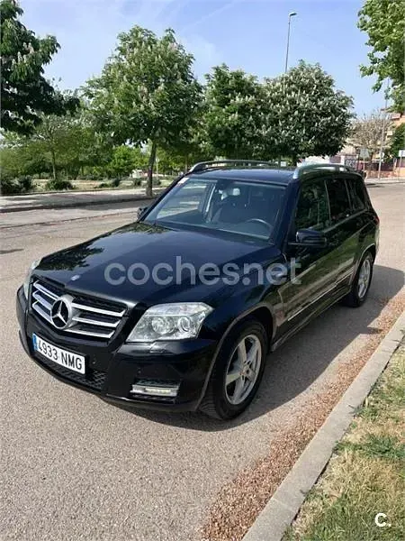 Usado Mercedes GLK220 170 CV (125 kW) 2012 Negro SUV