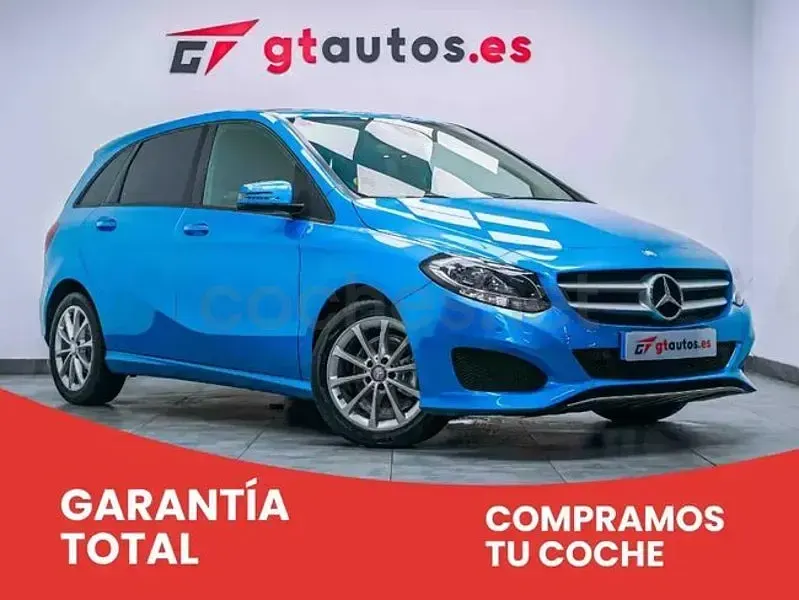 Usado Mercedes B180 109 CV (80 kW) 2016 Azul Monovolumen