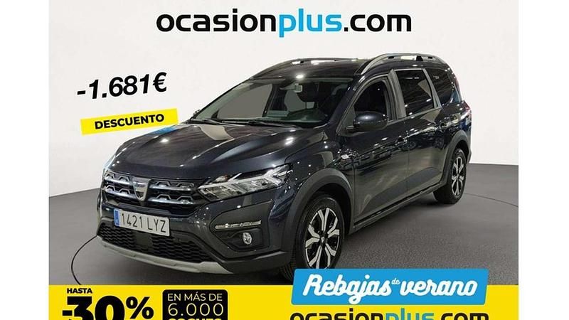 Gris Usado 2022 Dacia Jogger Comfort Familiar | 16.819 € (Buen precio) - Imagen 1/4