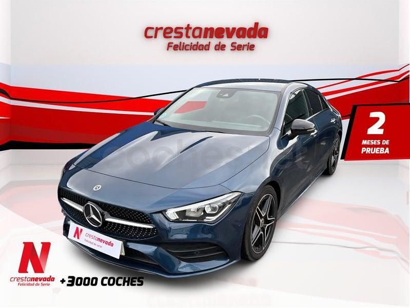 Usado Mercedes CLA200 150 CV (110 kW) 2022 Azul Berlina