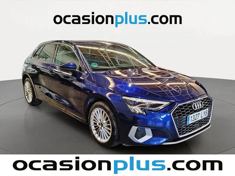 Usado Audi A3 Advanced Plus 116 CV (85 kW) 2022 Azul Berlina