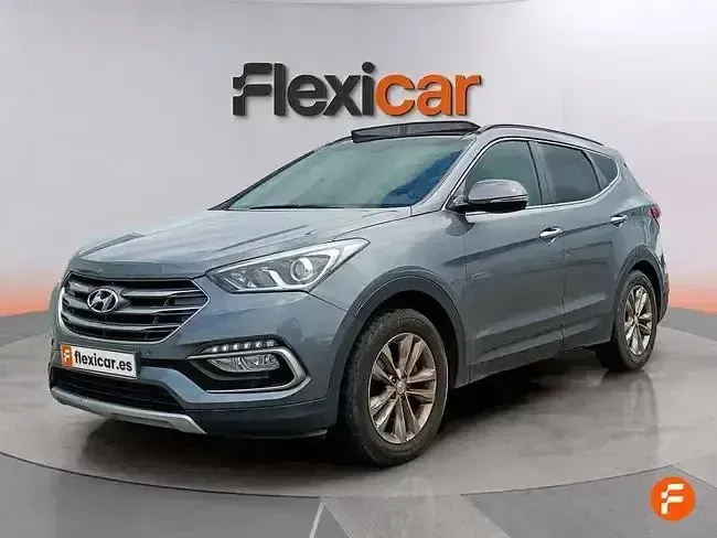 Usado Hyundai Santa Fe 200 CV (147 kW) 2016 Gris SUV