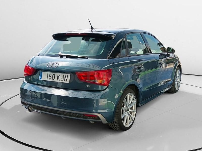 Usado Audi A1 Sportback 90 CV (66 kW) 2018 Azul Utilitario
