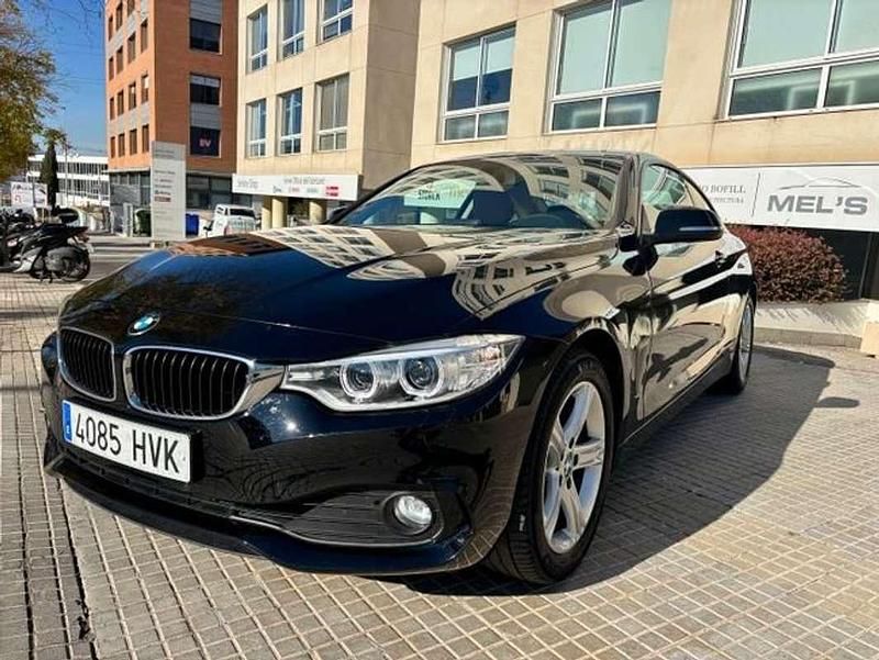 Negro Usado 2014 BMW 428 Comfort Edition Coupe | 20.300 € (Buen precio) - Imagen 1/4