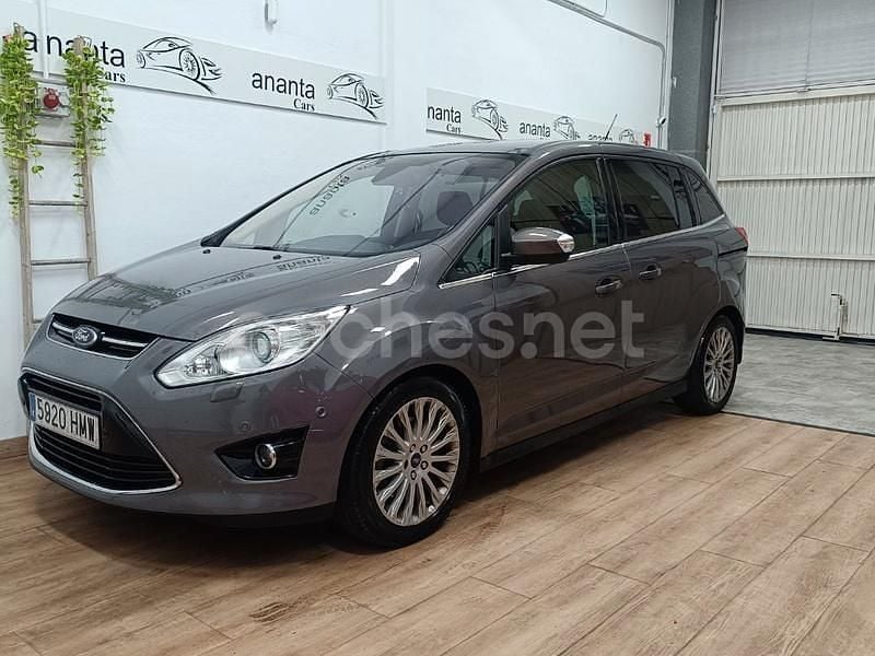 Gris / plata Usado 2012 Ford Grand C-Max Titanium Monovolumen | 5990 € (Precio justo) - Imagen 1/4