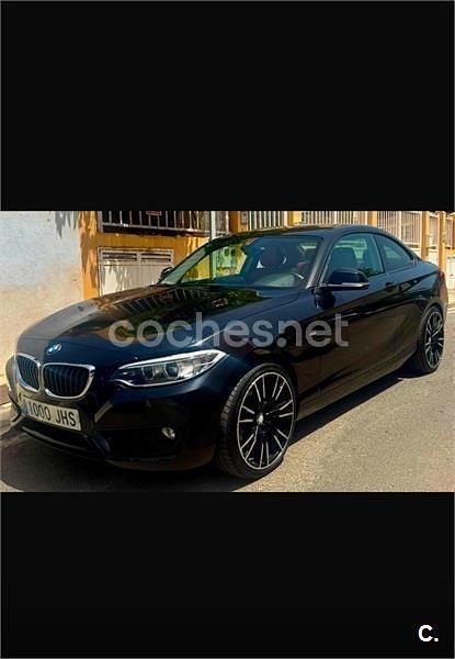 Negro Usado 2015 BMW 218 Coupe | 19.990 € (Caro) - Imagen 1/4