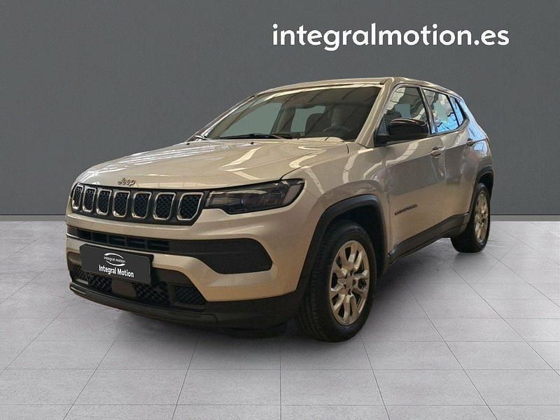 Usado Jeep Compass Longitude 130 CV (95 kW) 2022 Gris SUV