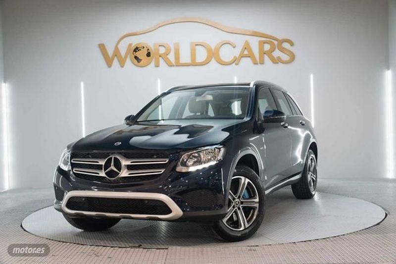 Azul Usado 2017 Mercedes GLC350 SUV | 30.345 € (Precio justo) - Imagen 1/4