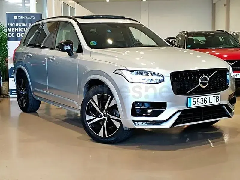 Usado Volvo XC90 R-Design 235 CV (172 kW) 2021 Gris / plata SUV
