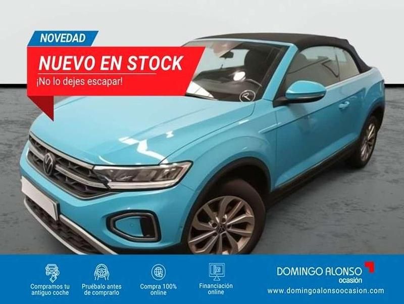 Usado VW T-Roc Edition 110 CV (80 kW) 2022 Azul SUV