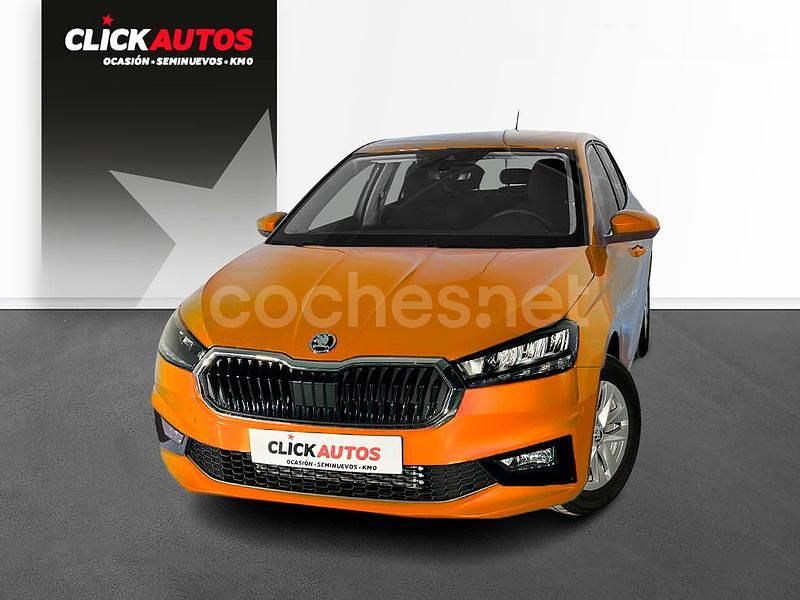 Naranja Usado 2023 Skoda Fabia Ambition Berlina | 19.000 € (Precio justo) - Imagen 1/4