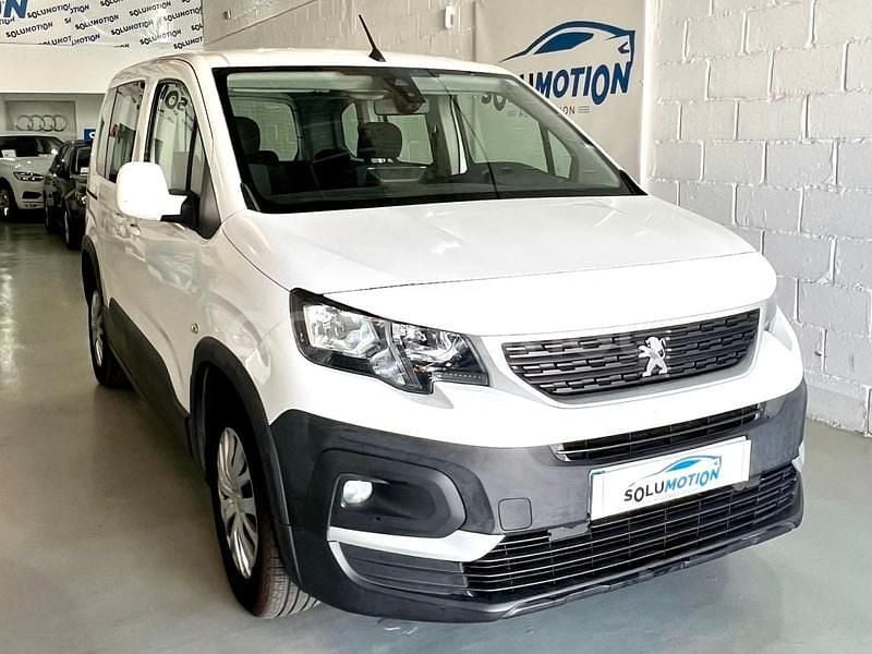 Blanco Usado 2021 Peugeot Rifter Active Monovolumen | 16.890 € (Super precio) - Imagen 1/4