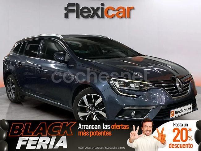Gris / plata Usado 2018 Renault Mégane GrandTour Bose Edition Familiar | 12.990 € (Precio justo) - Imagen 1/4
