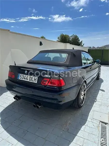 Usado BMW 318 Cabriolet 143 CV (105 kW) 2002 Azul Descapotable