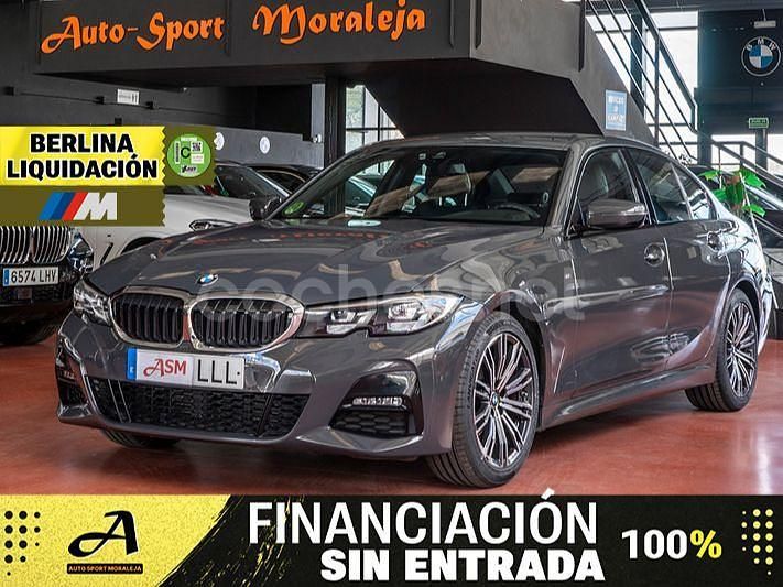 Gris / plata Usado 2021 BMW 318 Sport Line Berlina | 31.900 € (Caro) - Imagen 1/4