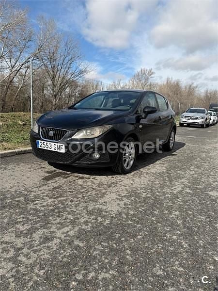 Usado Seat Ibiza Style 105 CV (77 kW) 2009 Negro Berlina