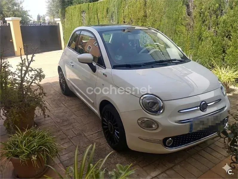 Usado Fiat 500 69 CV (50 kW) 2017 Blanco Berlina