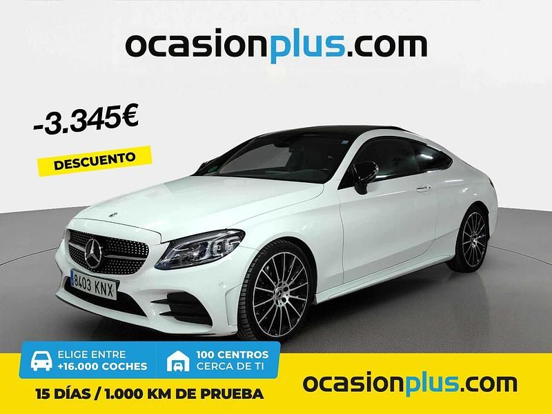 Blanco Usado 2018 Mercedes C300 Coupe | 36.800 € (Un poco caro) - Imagen 1/4