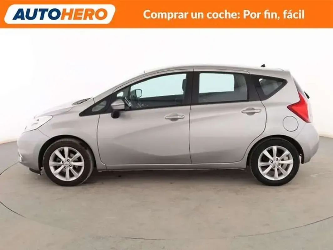 Usado Nissan Note Acenta 90 CV (66 kW) 2014 Gris Utilitario